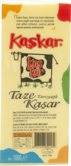 Kaşkar BLOK Kaşar (1000g)