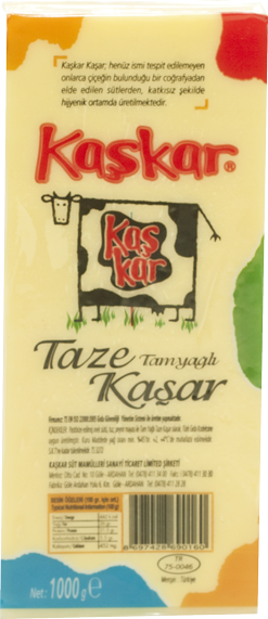 Kaşkar BLOK Kaşar (1000g)