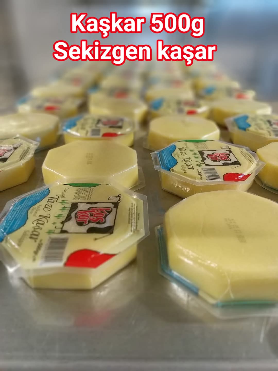 Sekizgen Taze Kaşar (500g)